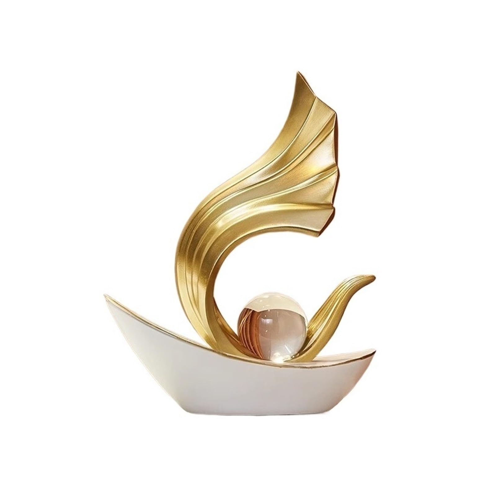 XYJIAOU2026 Desktop Figurines Luxury Living Room Decorations TV Cabinets Wine Office Art Sculptures
