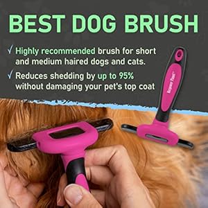 Maxpower-Planet-Pet-Grooming-Deshedding-Dog-Brush-Cat-and-Dog-Deshedding-Brush-Tool-Deshedder-for-Dogs-Comb-Dog-Brush-Short-Hair-and-Medium-Pet-Hair-Reduces-Shedding-up-to-95-Pink - Cucciolini Doodles   Maxpower-Planet-Pet-Grooming-Deshedding-Dog-Brush-Cat-and-Dog-Deshedding-Brush-Tool-Deshedder-for-Dogs-Comb-Dog-Brush-Short-Hair-and-Medium-Pet-Hair-Reduces-Shedding-up-to-95-Pink