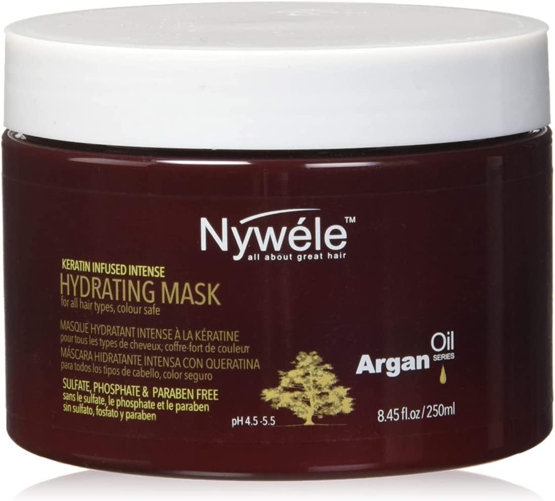 Nywele Keratin Infused Intense Hydrating Mask, 8.5 oz