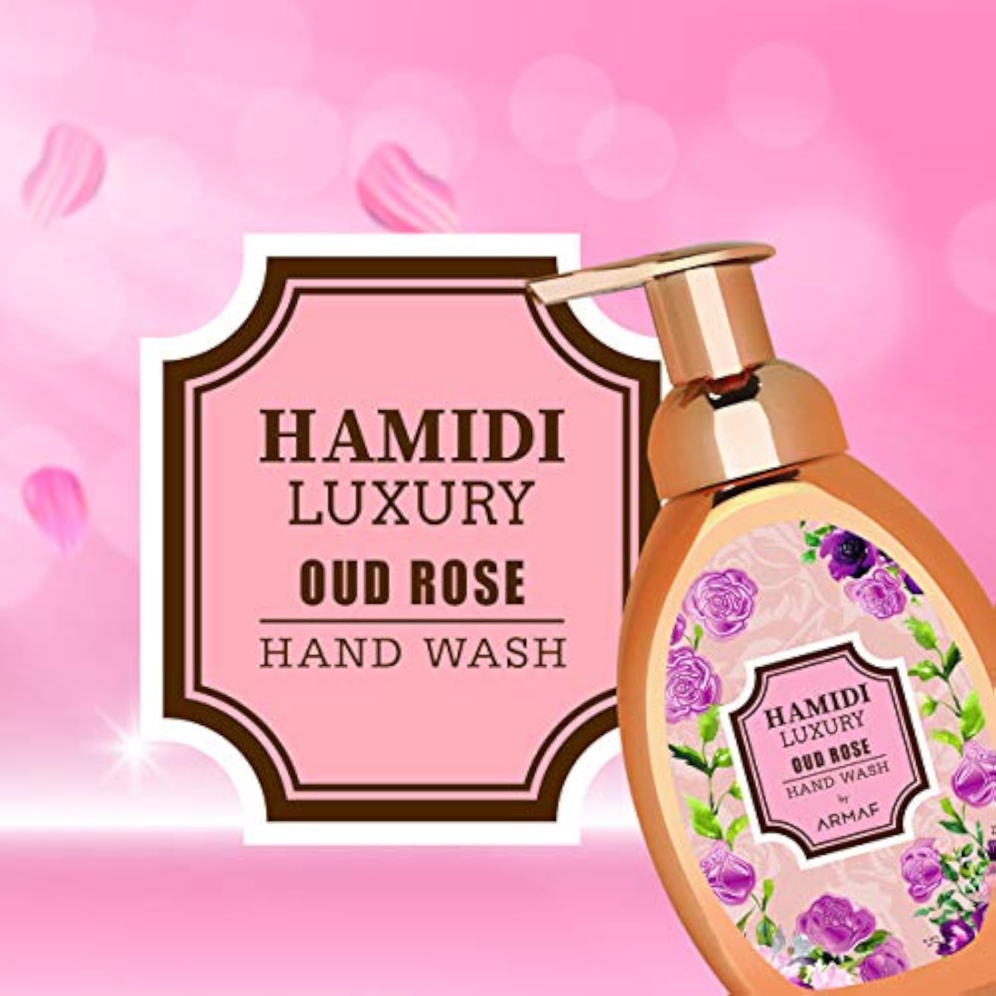 Luxury Oud Rose Hand Wash for Unisex