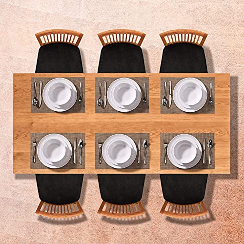 TP Dinnerware Set, 18Piece Melamine Dishes Set, Dinner Service for 6