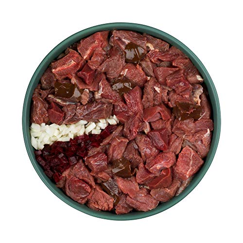 PURBELLO Hunde-Rolle Pferd mit Roter Bete & Fenchel - Monoprotein Hundefutter mit hohem Fleischanteil - Nassfutter für Hunde - Hundewurst Schnittfest & Getreidefrei - 8 x 800 g