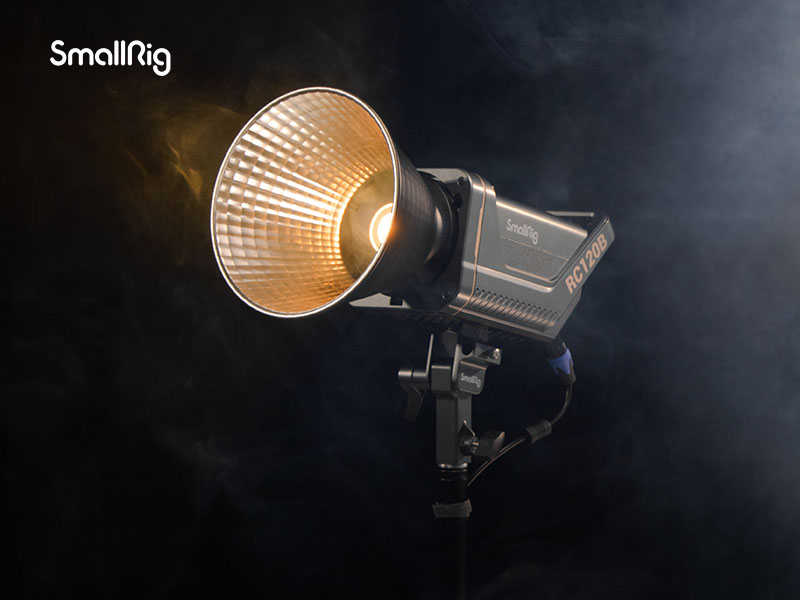 SMALLRIG RC 120B 120W COB Video Light, Bicolor 2700K-6500K