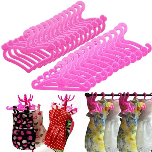 Perchas Ropa Muñecas para Colgar Pantalones Marca Cohentbliss