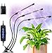 Produktbild LED Pflanzenlampe, VOYOMO Pflanzenleuchte LED Klemme, Timer 3/6/12Stunden, Dimmbar 6 Lichtstärken Pflanzen Wachstumslampe für Garten Zimmerpflanzen Überwinterung