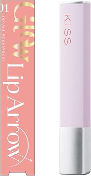KISS Lip Arrow Glow 01 Cherry Blossom Mochi