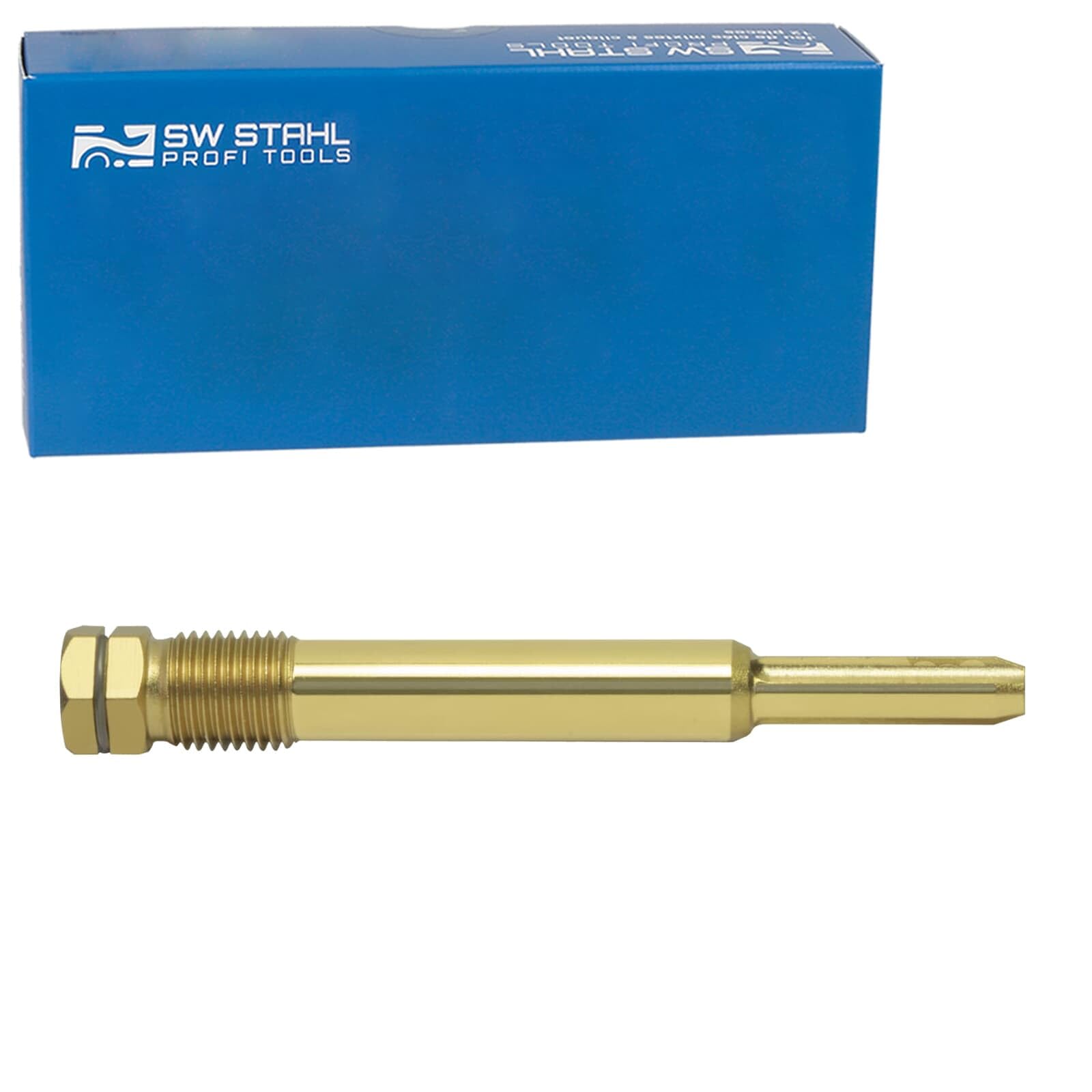 SW-Stahl 03668L-4 Escariador de Bujías Incandescentes - M12 x 1,25 | Herramienta de limpieza para bujías con longitud de 94 mm, ideal para el mantenimiento preciso del motor del coche