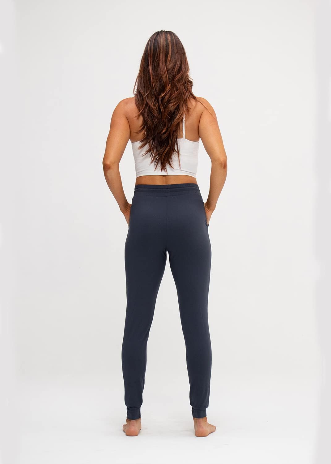 DEVOPS Women's Yoga Jogger Pants with Side Pocket Sweatpants - Image 5