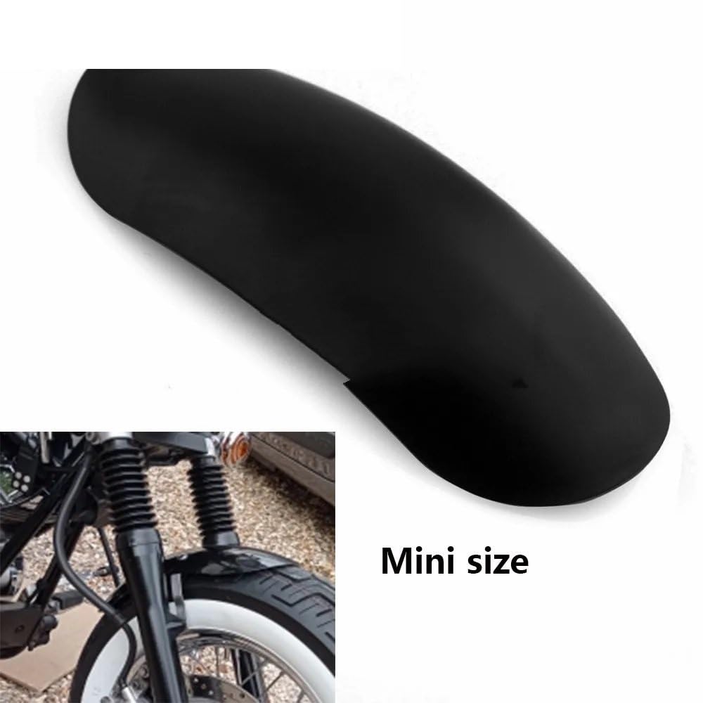 Paraspruzzi Moto Parafango anteriore corto universale non verniciato per moto, parafango, bici personalizzata per Touring Chopper Bobber