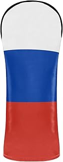 Flag Russia Golf Cover Headcover with Interchangeable No. Tags for Driver Driver Headcover