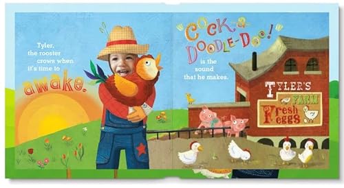 My Farm Friends - Personalized Children's Book - I See Me! #TOP4