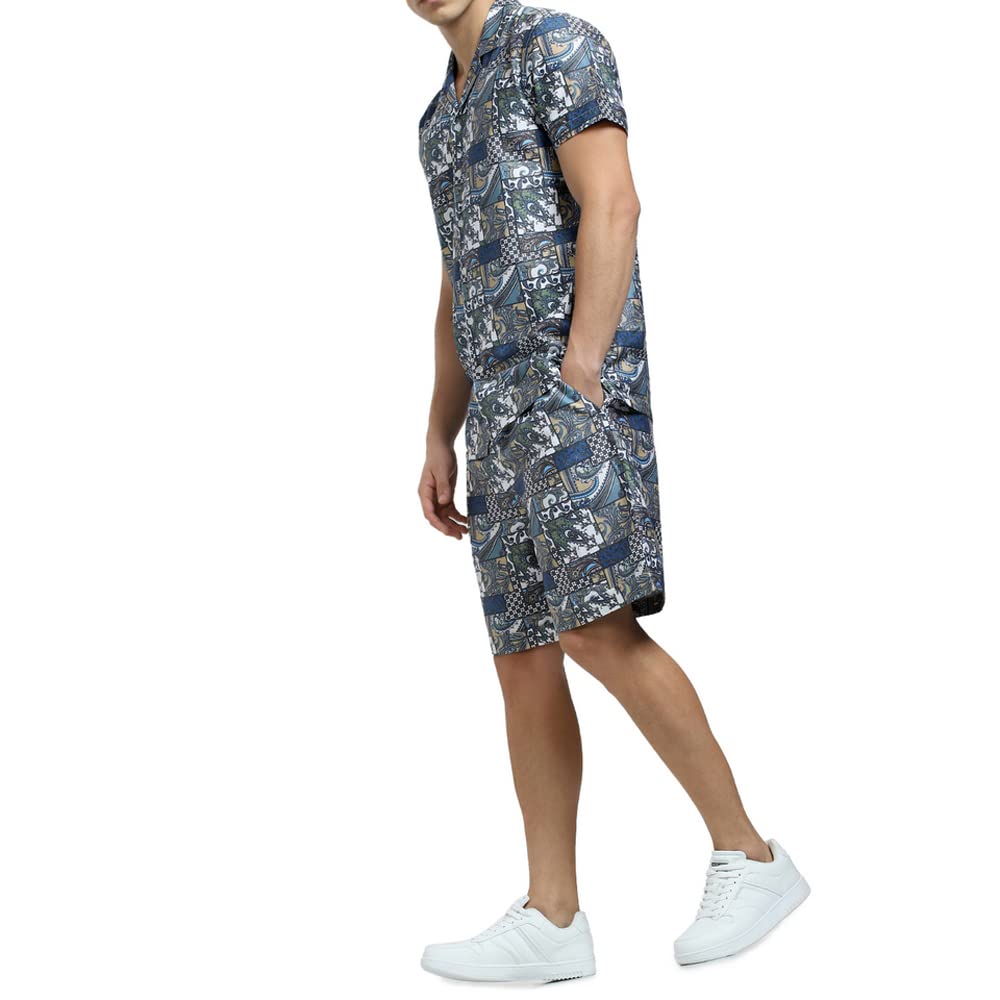 JACK & JONES Men's Board Shorts (291421501-Star Sapphire_Star S) 1