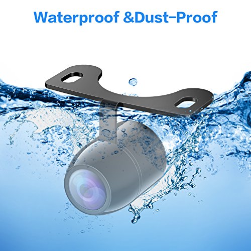 Backup Camera for Car, Esky Mini HD Color CMOS 170° Wide View Car Rear-view Camera with Night Vision, Waterproof Parking Camera Side/Front View Reversing Camera for Truck, Car, Travel Trailer SUV