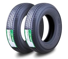 Free Country ST205/75R15 Prem Trailer Tires 8PR LR D 107N w/Scuff Guard
