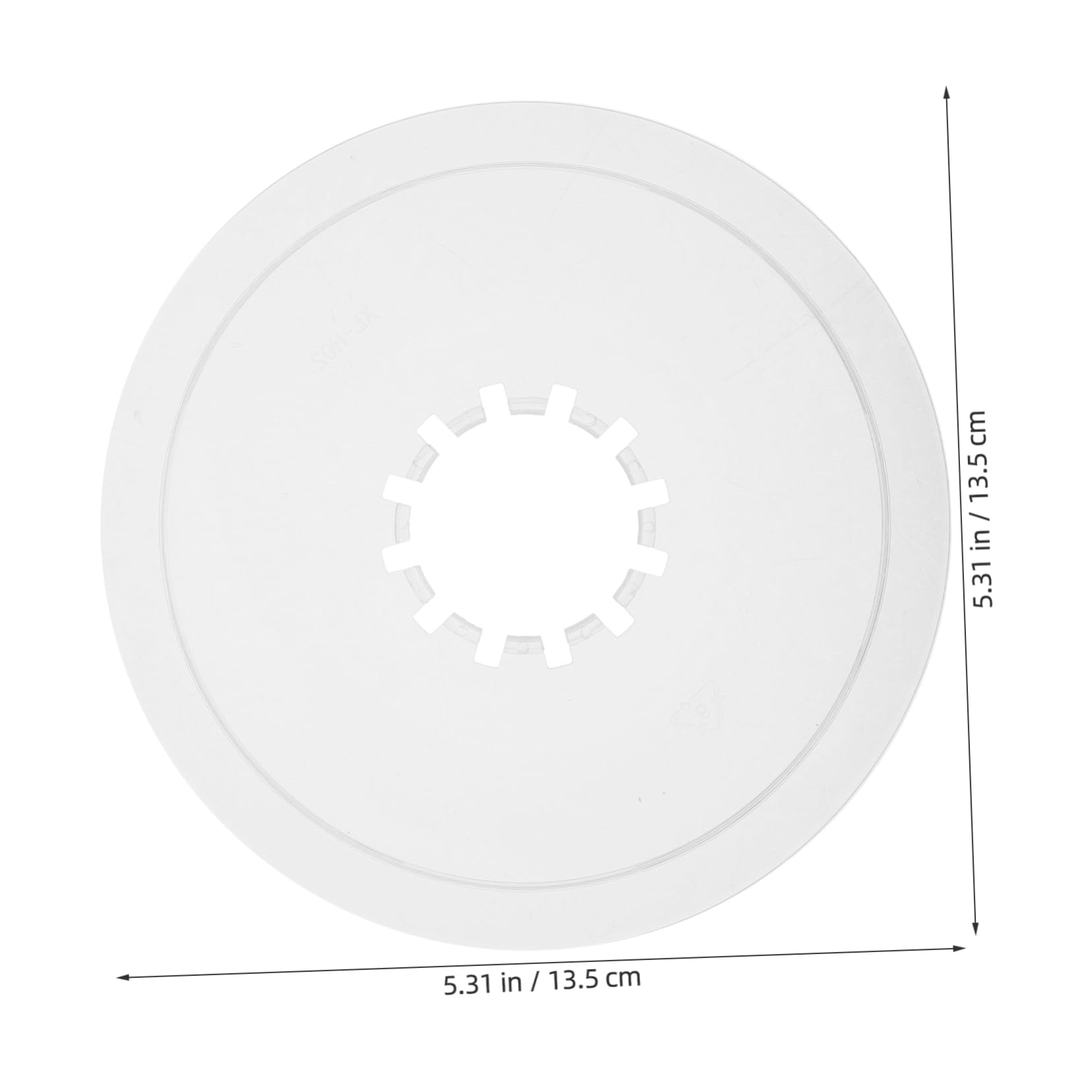 Mipcase Abs Plastic Bicycle Flywheel Guard 2 Pcs Front Sprocket Protective Cover for Wheelset Chain