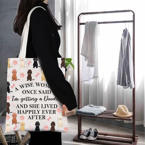 Bolsa Tote Doodle para Mujer y Hombre miniatura 5