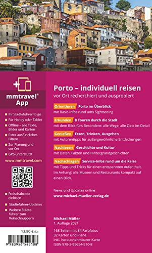 Porto MM-City Reiseführer Michael Müller Verlag: Individuell reisen mit vielen praktischen Tipps. Inkl. Freischaltcode zur ausführlichen App mmtravel.com - 2