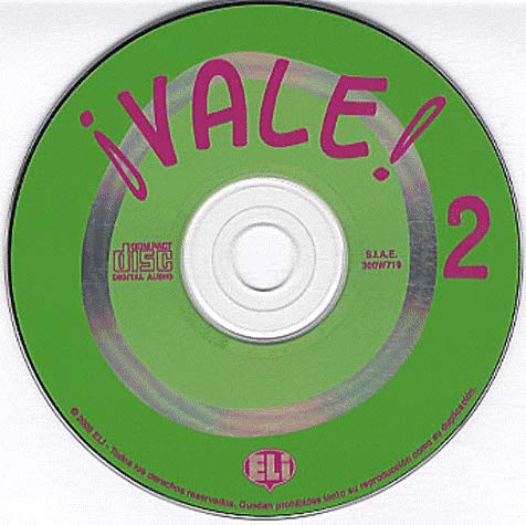 Portada de ¡Vale! 2 - Audio Cd