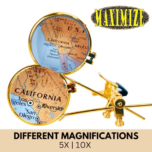 Maximize B007A5H6AA Double Loupe Clip On To Eyeglass Frames thumb #4