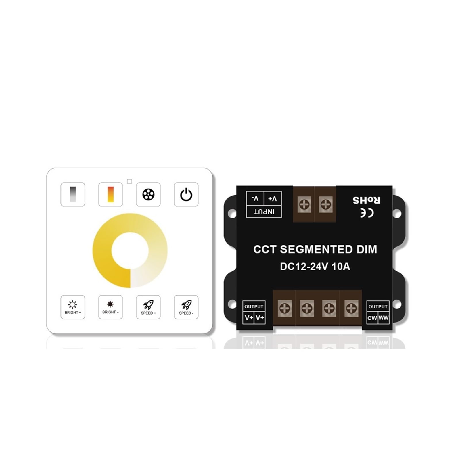 Bande lumineuse LED connectée et commande tactile pour salon et chambre