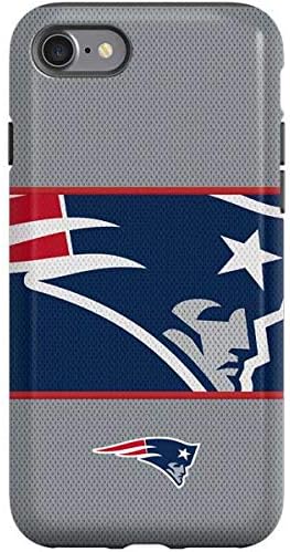 Skinit Pro Phone Case Compatible with iPhone SE (2nd & 3rd Gen) - Officially Licensed NFL New England Patriots Distressed Design