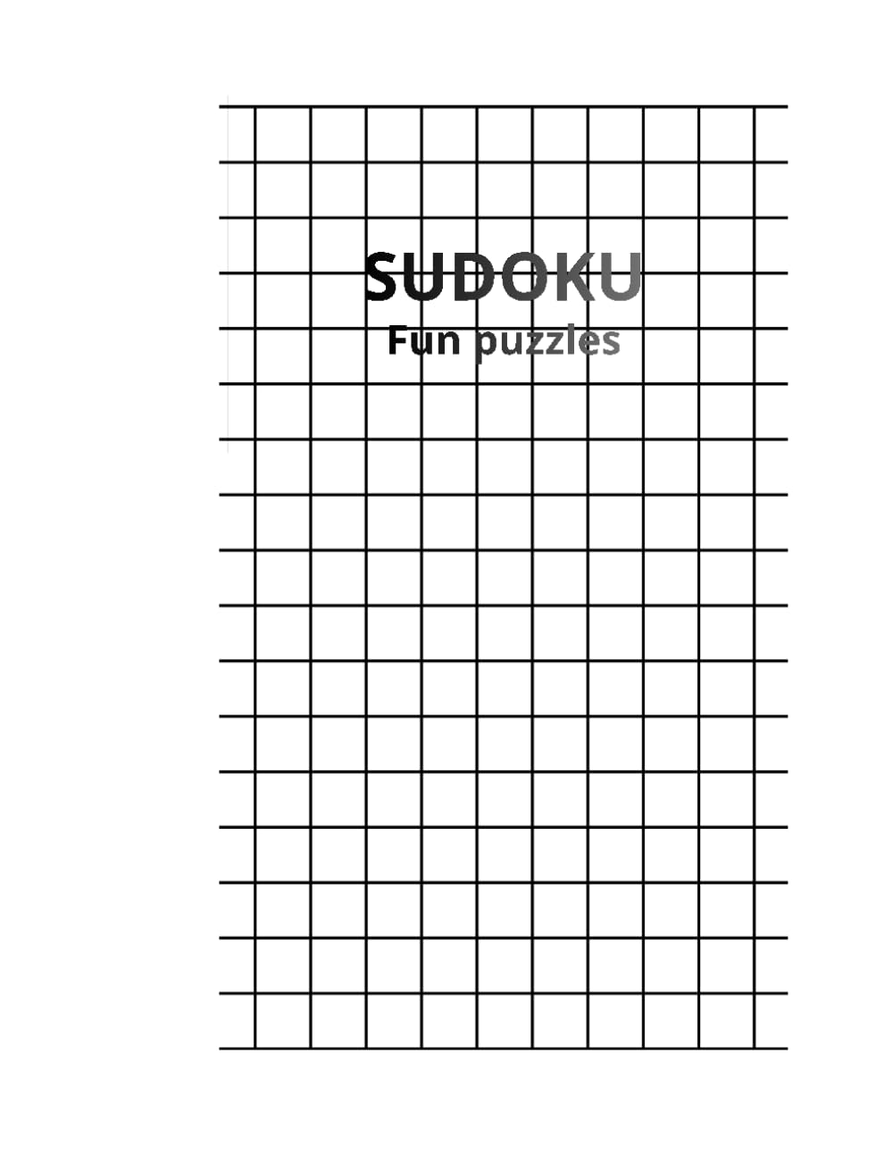 Sudoku Puzzle Book