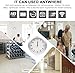 JLRKENG Hidden Spy Camera Wall Clock 1080P HD WiFi Clock Cameras Wireless Home Security Nanny Cam with Motion Detection Alarm Mini Video Recorder for Home and Office Surveillance, No Audio