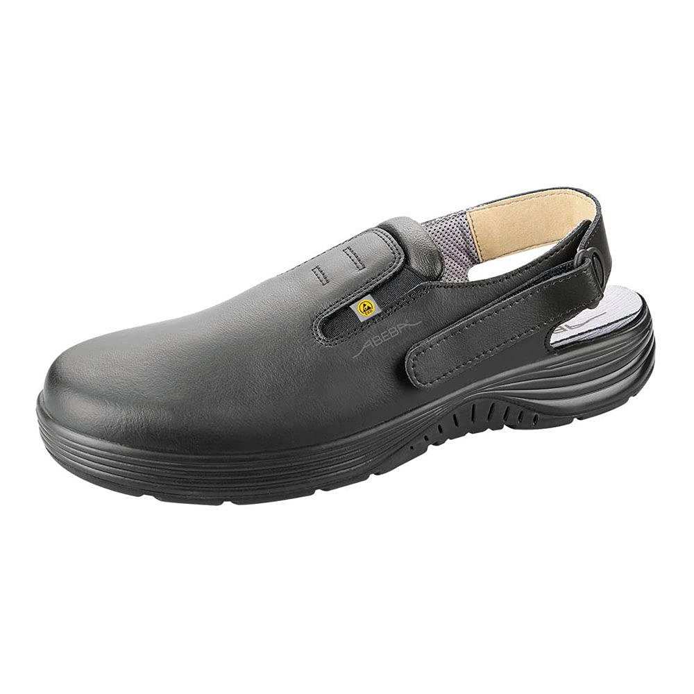 ABEBA 7131135 X-LIGHT ESD Tapones OB, A, E, FO, SRC, color negro, talla 44