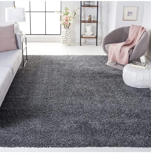 Image of Ultra-Soft Shaggy Carpet (4 X 6 FEET, Grey) Fluffy, Cozy & Durable Area Rug for Living Room, Bedroom & More ? Premium Modern Design