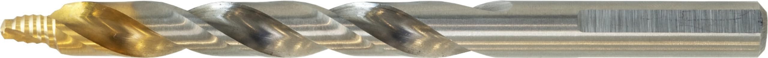 WRS Präz. Spiralbohrer aus HSS-E (Co) mit TIN-Stufenspitze und 3-Flächen-Schaft*, DIN 338, für Stahl und VA, Größe: 11,0 mm Ø, Anzahl der Artikel: 3