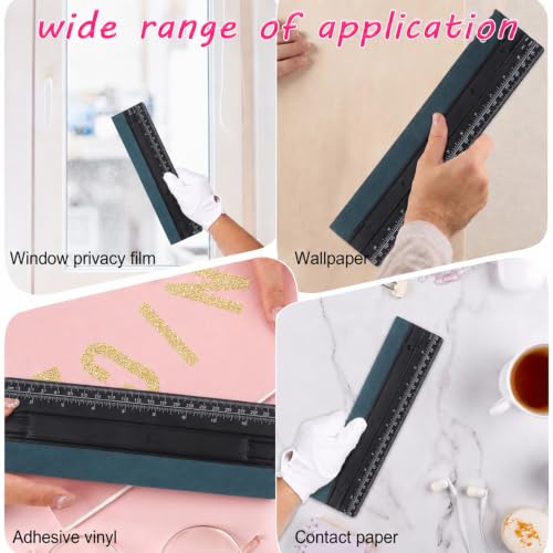 Image of Felt Squeegee, 12 Inch Vinyl Squeegee Tool Window Tint Squeegees