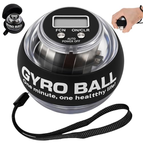 Balle gyroscopique avec compteur Curaball, appareil pour force de préhension et des bras