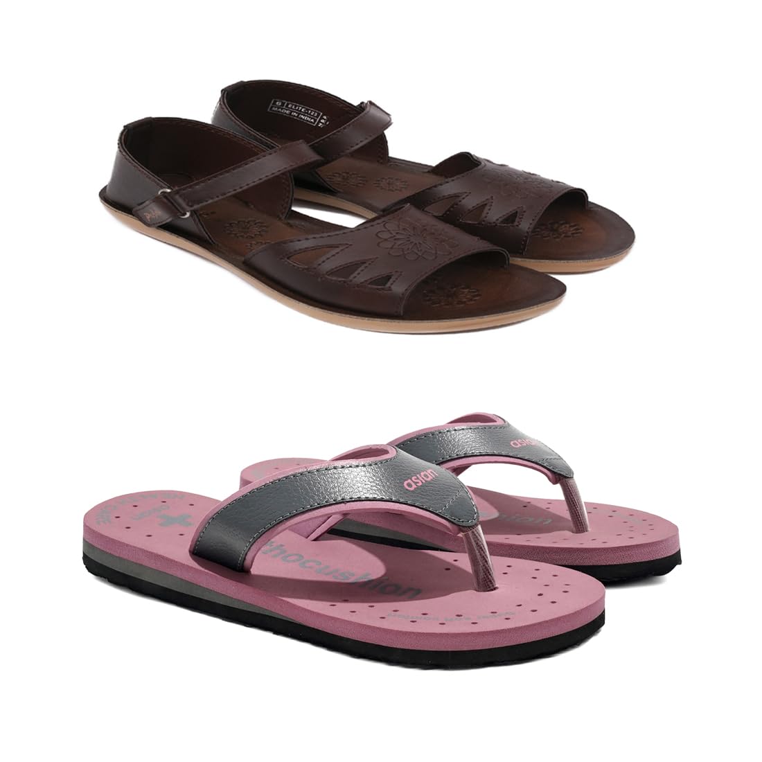 ASIAN Womens Slipper Combo Pack of 2 Daily Used Flip-Flops & Slippers | Lightweight with Multicolor Eva Outsole Slipper for Girls (B0CCY4Y2CN) Amazon Price History, Amazon Price Tracker