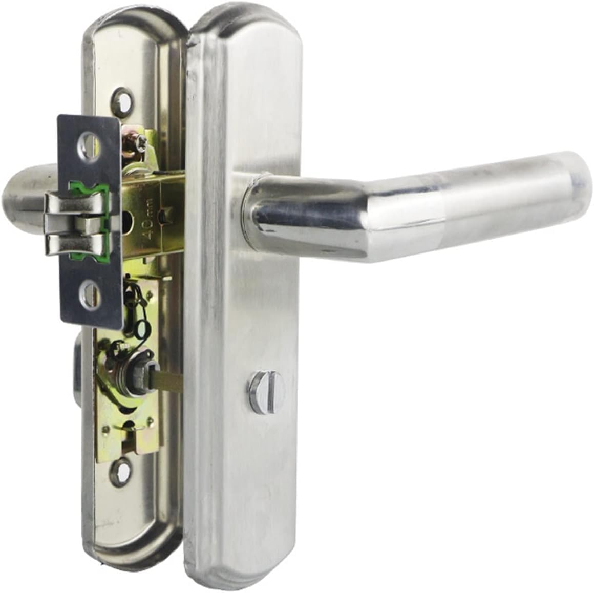 KYUEPONG Handle Locks Door Lock, Handle Locks Door Lock Stainless Steel Silent Interior Mute