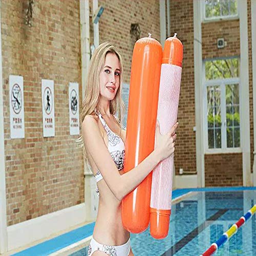 Omigga 2Pcs Water Hammock Inflatable Pool Float 4-In-1 Multi-Purpose Hammock Saddle,Chair,Hammock,Drifter Swimming Pool Hammock For Adults And Kids #TOP4