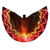 Tamaño:Wing can open be 360degree，Altura de la ropa: 4'4 "， adecuado para la altura de 5'2 "~ 6 'bailarín