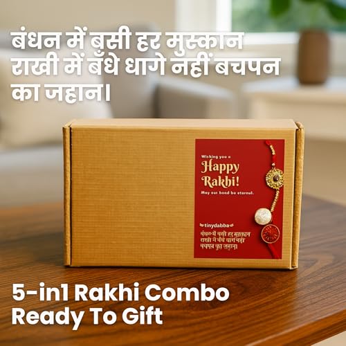 tinydabba all-in-one Rakhi Gift Combo for Brother by tinydabba - 9