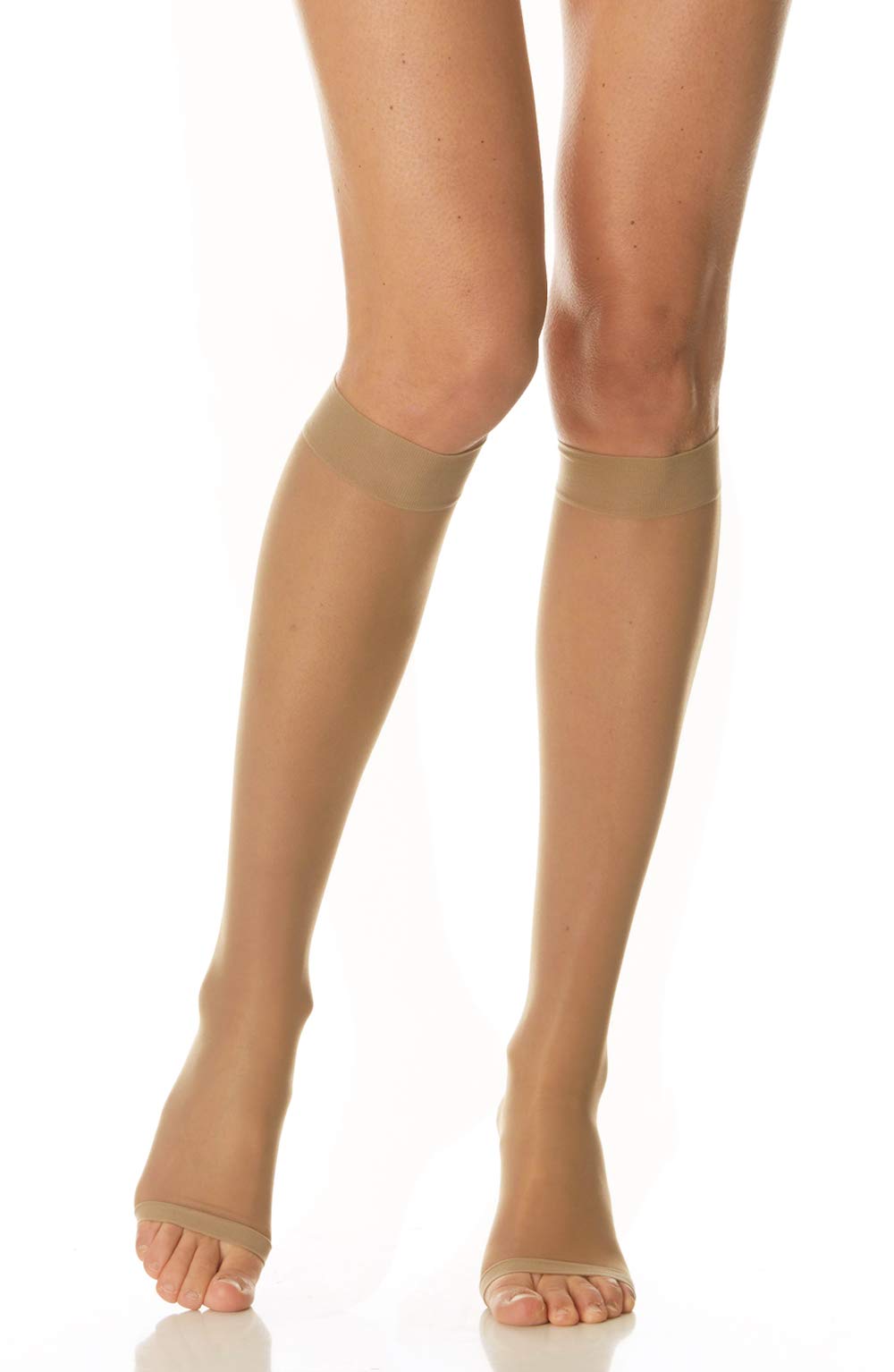 Gambaletto Open Toe 140 den, Deerskin Mis.4