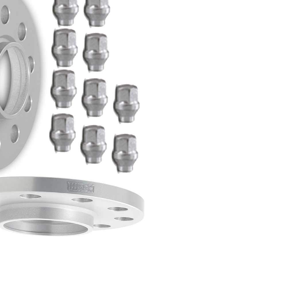 H&R 9mm Spurverbreiterung Spurplatte 5-Loch 108mm LK Kompatibel mit FORD MONDEO IV Turnier BA7 Mondeo V Kombi CF FOCUS III Focus Mk4 Turnier HP Kuga Mk3