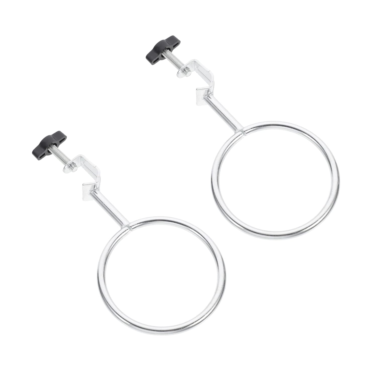 2pcs Iron Labs Support Rings Beaker Support Retort Ring Hoop Experiment