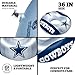 BigMouth 36” Inflatable Pool Floats Officially Licensed NFL Fan Gear Merchandise Inner Tube for Adults and Teens - Dallas Cowboys