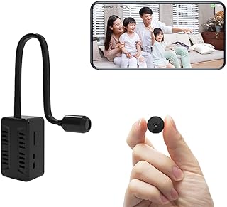 Spy Camera Hidden Camera, spy Camera WiFi Wireless Camera Nanny Cam with Cell Phone App,DIY Tiny/Covert Camera HD 1080P Video Recorder with Motion Detection for Home Office Indoor