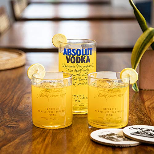 Image of KAVI Absolut Glasses, Pack of 3pcs, Drinking Glasses for Juice