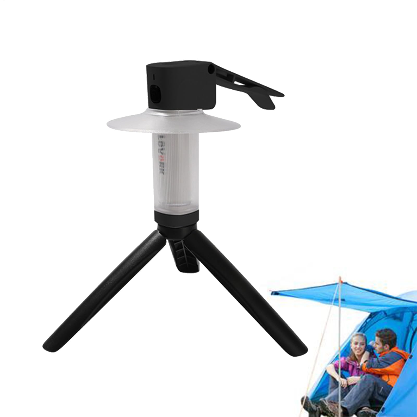 Linternas de Camping Recargables Lámpara Magnética Ajustable 180° con 3