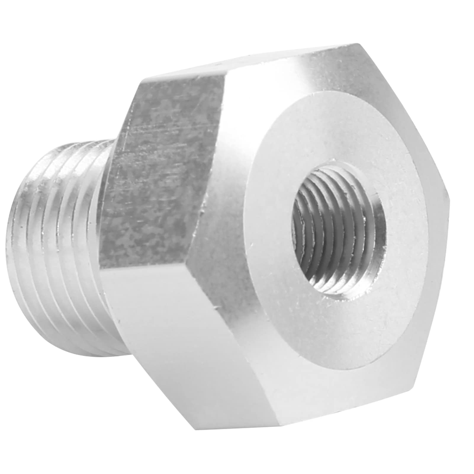 2 Pcs M16 1.5 Adapter Oil Pressure Sensor LS Engine Replacement LS1 LSX LS3 Aluminum Male M16-1.5 Female 1/8 NPT Top Rear Front Driver Side Access Pressurized Oil Suitable Engine