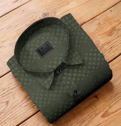 Image of TH BROTHER Men Casual Solid Collared Buttondown Shirt Comfortable Breathable Regular Fit Stylish Modern Daily Outfit