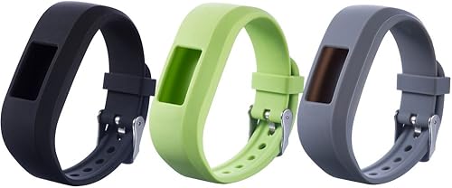 Miniatura 2 de Correa para Garmin Vivofit 3JRJR.2, correa de silicona suave de repuesto para Garmin Vivofit JRVivofit JR.2Vivofit 3 (sin rastreador)