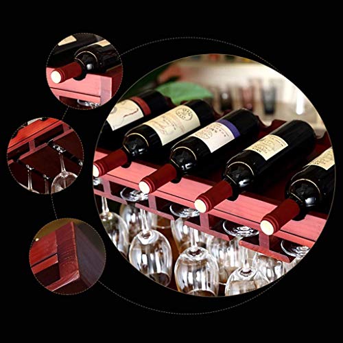 Soporte moderno para botellas de vino montado en pared miniatura 6