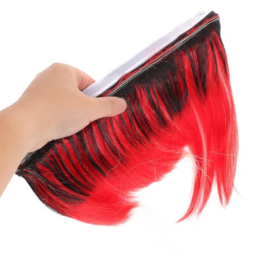 Peluca para casco de bicicleta y snowboard ideal para rutas y cosplay 3