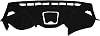 Dashboard Cover Compatible for Hyundai Santa Fe 2013-2018, Non-Slip Polyester Black Dash Cover Mat Dash Board Protector Cover